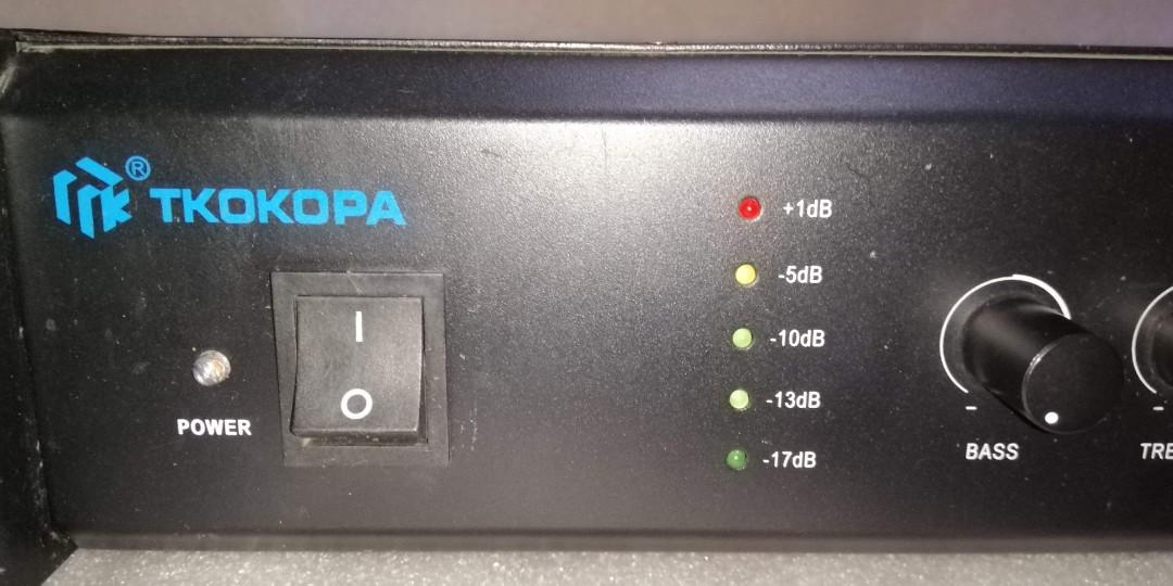 TKOKOPA mixer amplifier AP-200P (Category: Soundbars, Speakers & Amplifiers) located in Pateros City. Submitted by starry__night__20951 (Listing ID 1054343726, Image 1). Description: TKOKOPA Mixer Amplifier AP-200P almost new selling price :2.8k rush! rush! rush!.