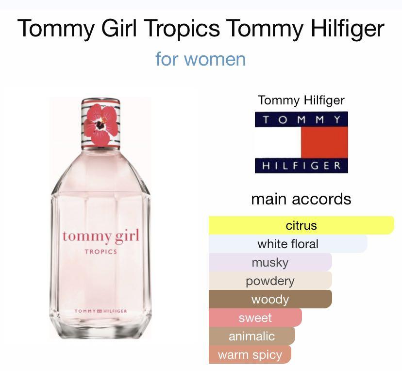 Tommy Girl Tropics 100ml Beauty Personal Care Fragrance
