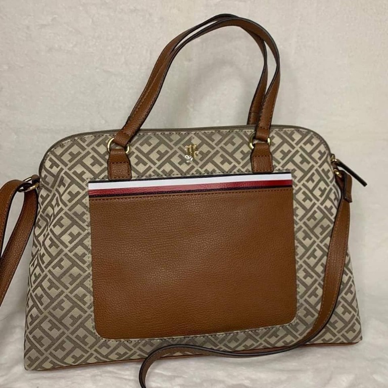 tommy hilfiger bag brown