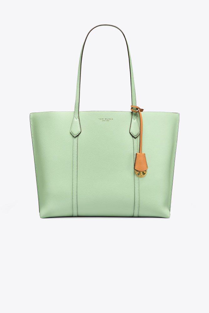 Tory Burch Designer Luxury Tote Bag Mint Green, Women's Fashion, Bags &  Wallets, Tote Bags on Carousell