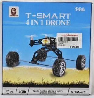 BNIB Drone 4 Terrian 360 Flip XBM 36  4 in 1 Toy