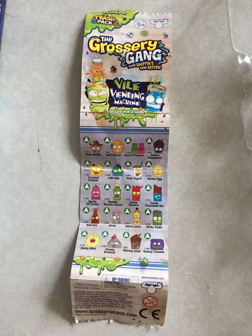 The grossery gang vile vending machine hot sale