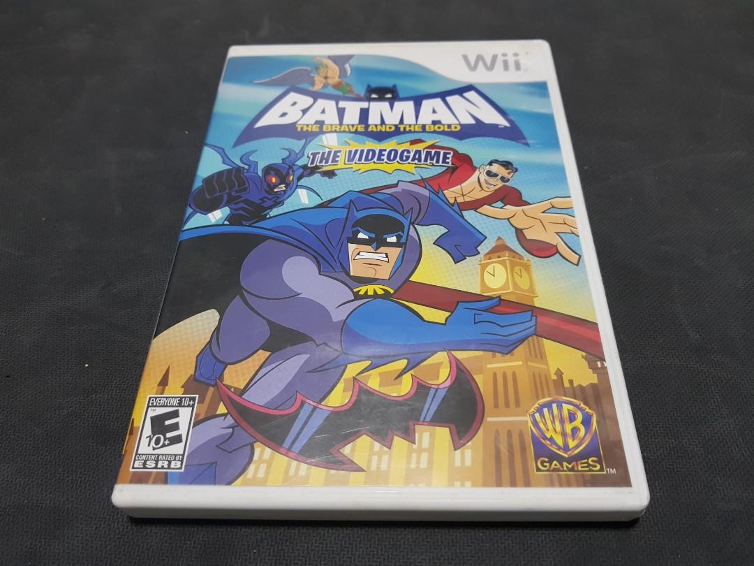 Wii Batman The Brave The Bold Toys Games Video Gaming Video Games On Carousell - robloxta robux atma