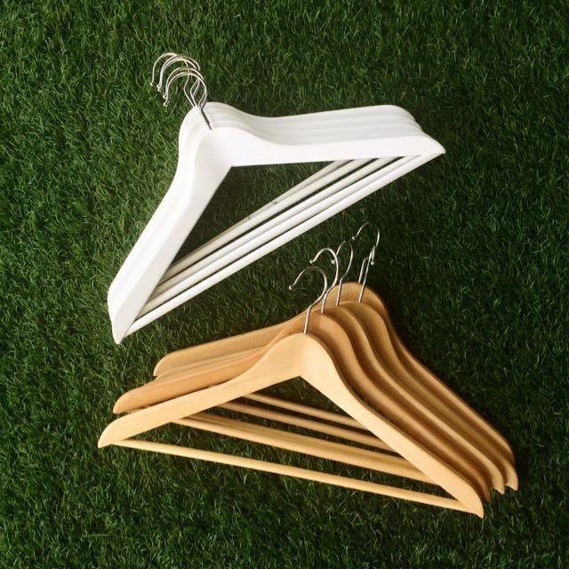 Wooden Hangers, Furniture & Home Living, Furniture, Shelves,