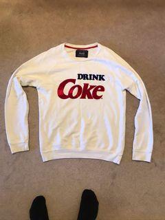 Zara Crewneck Sweater - “Drink Coke”