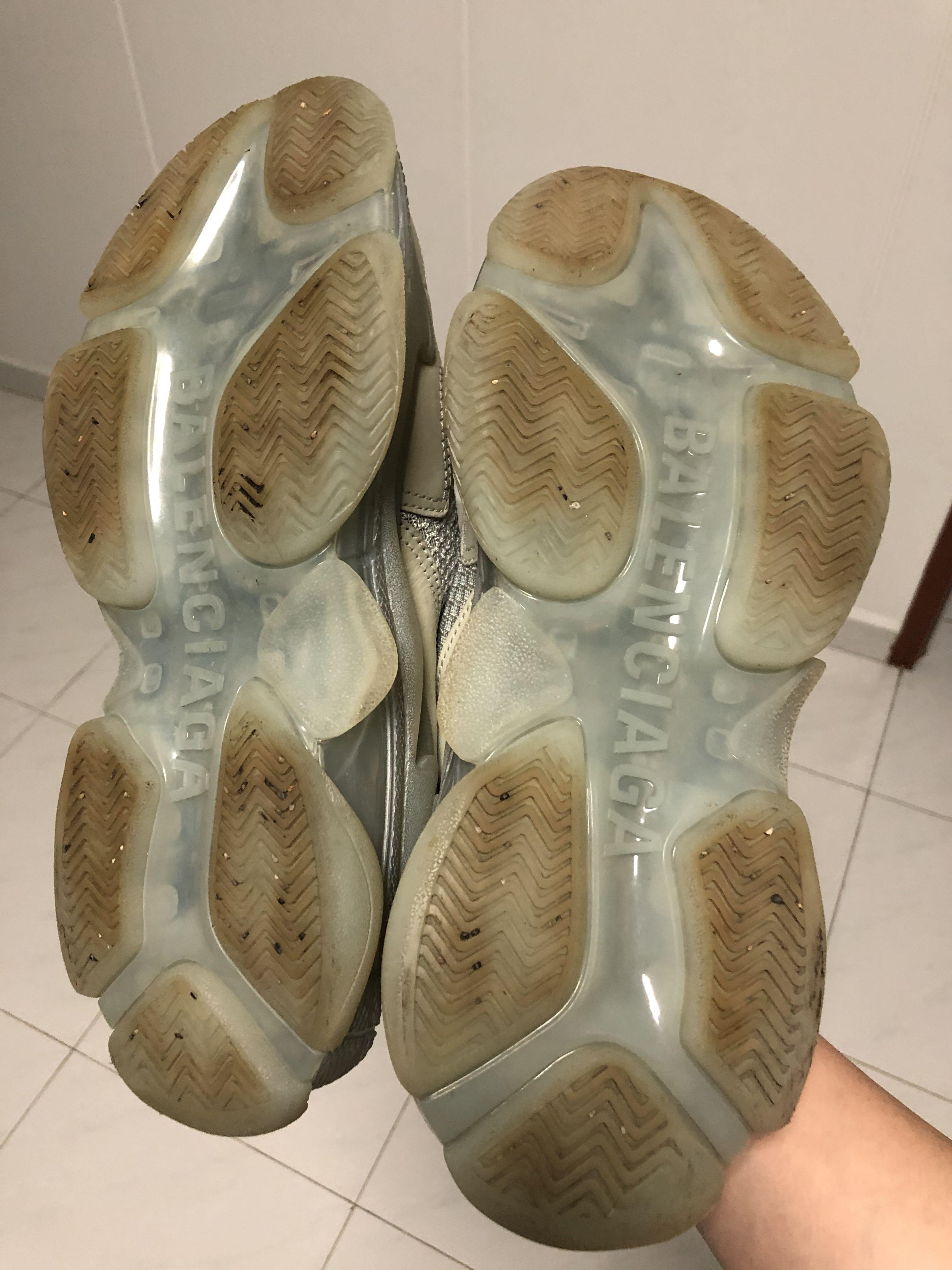 Real balenciaga triple sale s