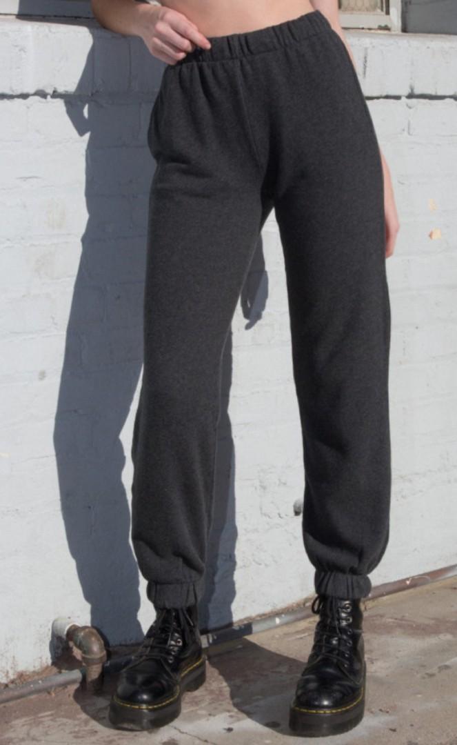 Black brandy melville sweatpants Clearance