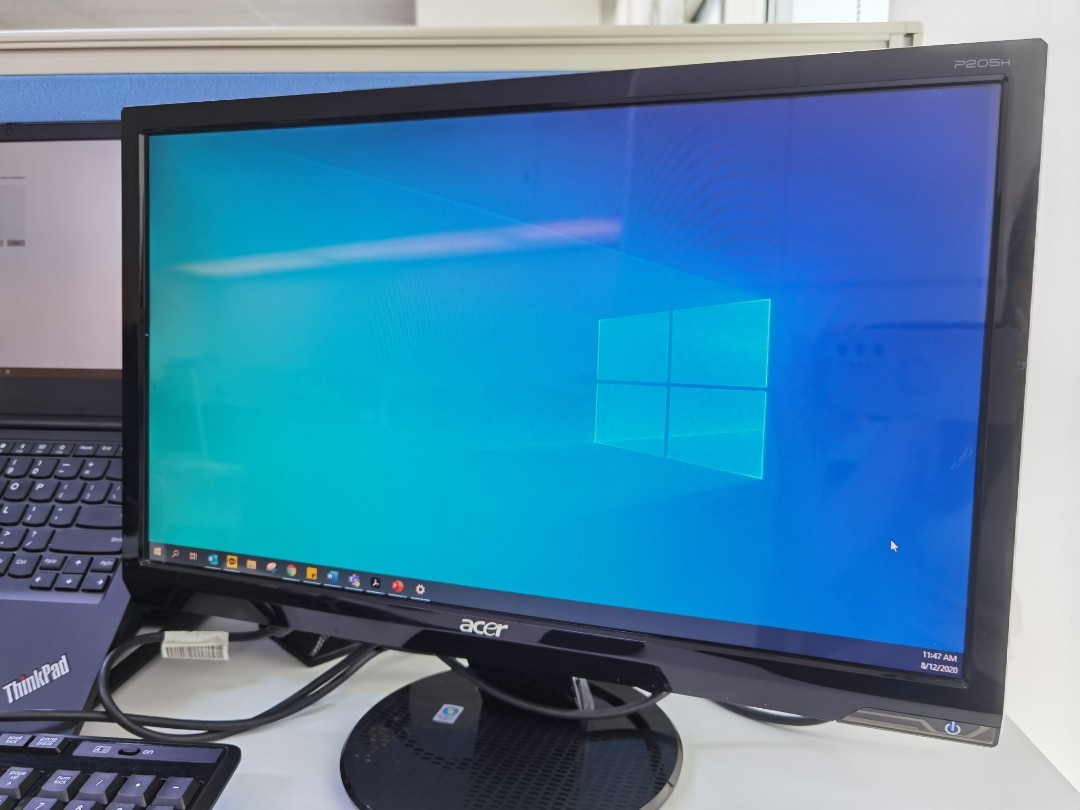 Acer p205h 20 inch monitor, Computers & Tech, Parts & Accessories