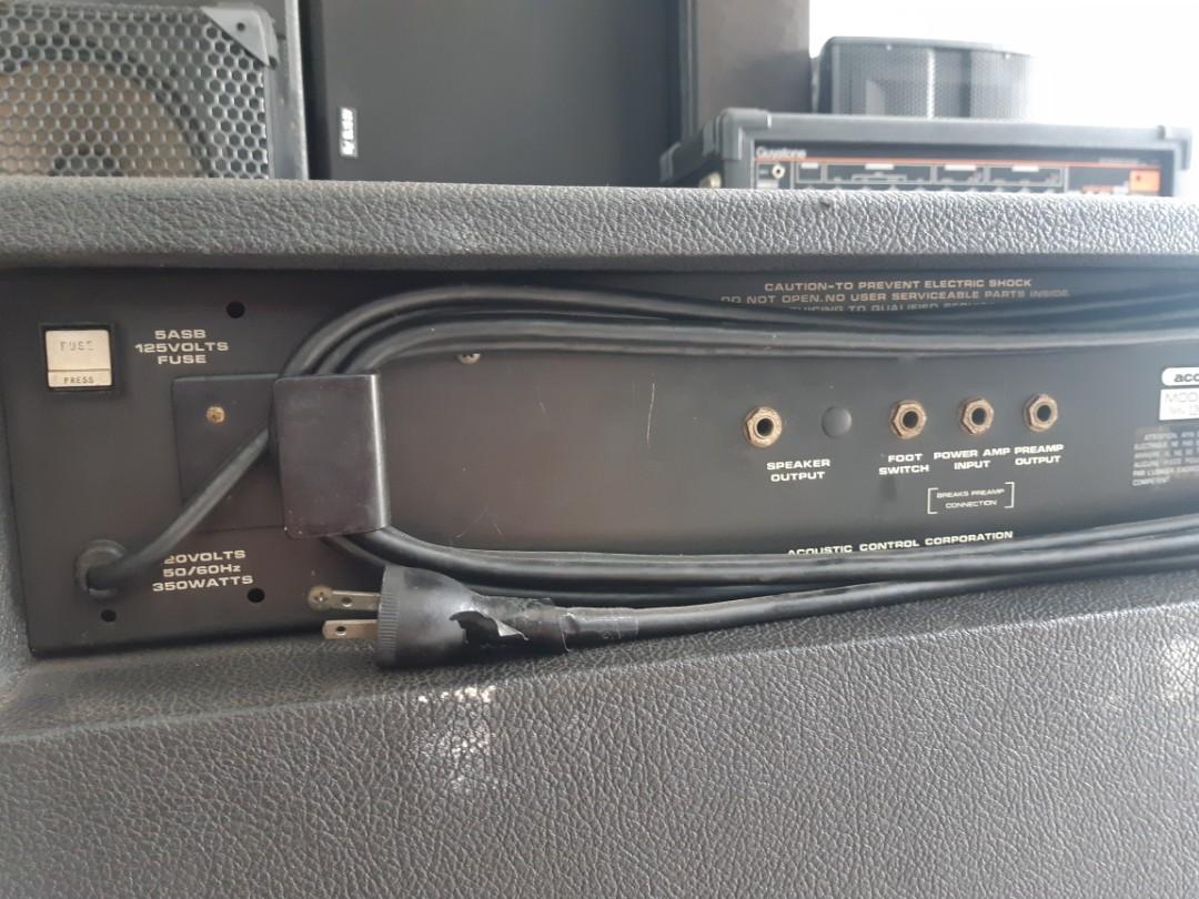 ACOUSTIC model126 BASS AMP, Hobbies & Toys, Music & Media, Musical