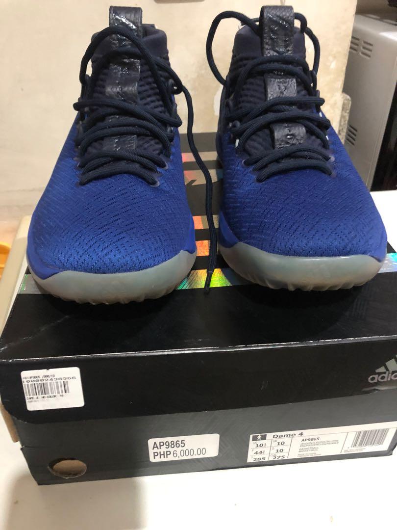 Dame 4 size 10.5 hotsell