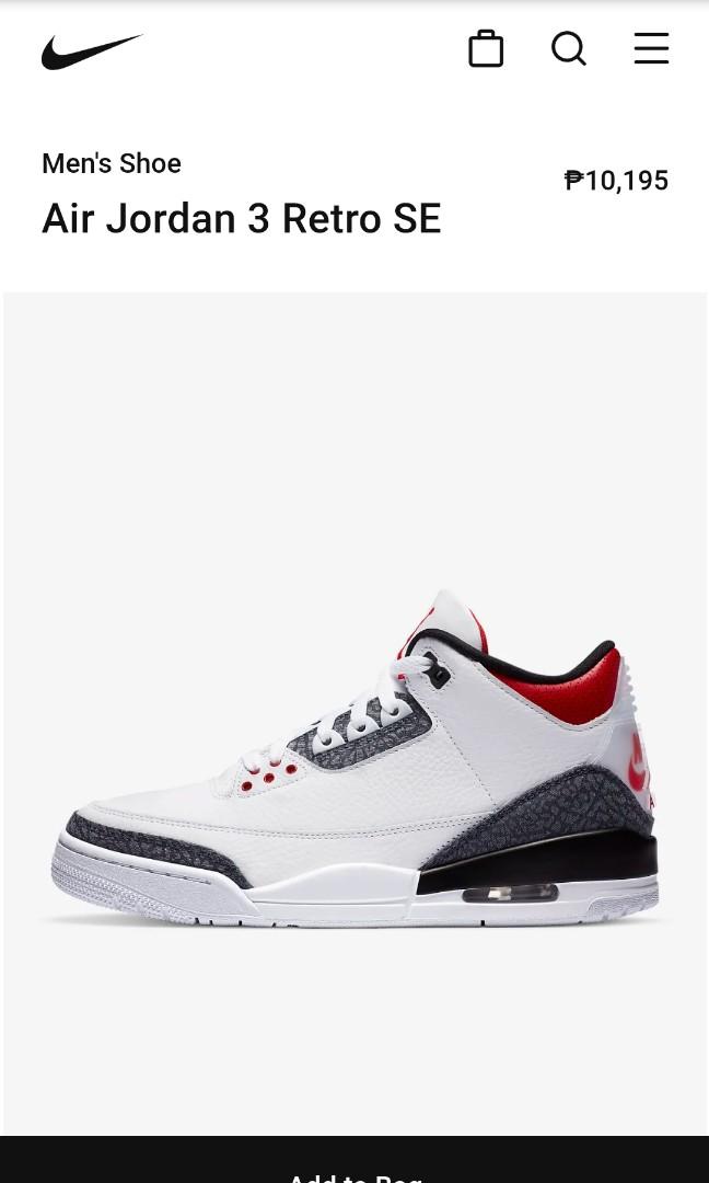 Air Jordan 3 Retro SE \