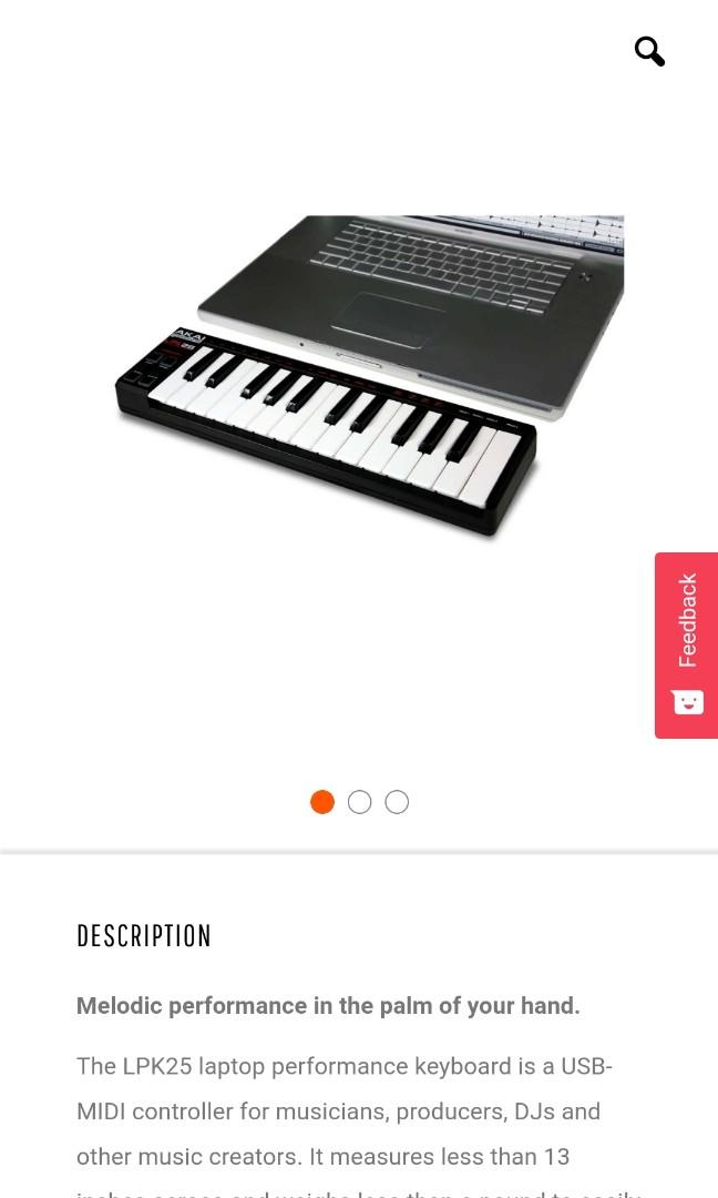akai lpk25