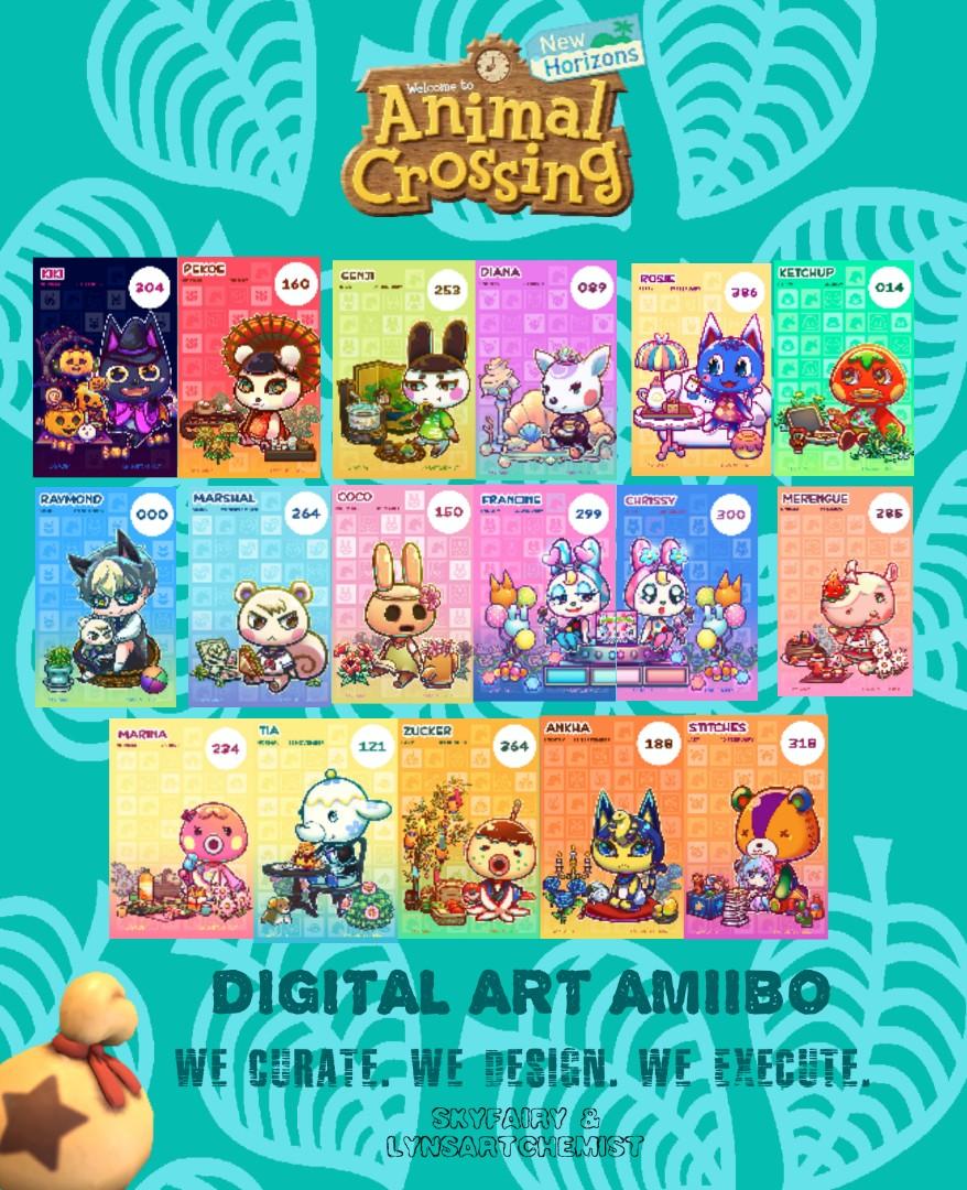 Digital amiibo best sale cards new horizons