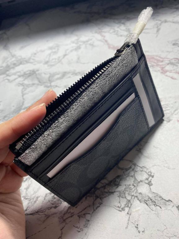 Multiway zip card 2025 case in signature canvas