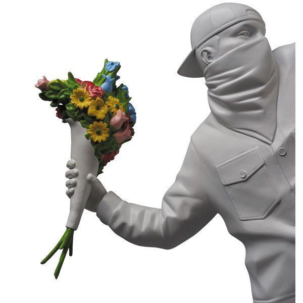 🔥全新Banksy Flower Bomber Chucker 限量624隻Medicom Toy x Sync