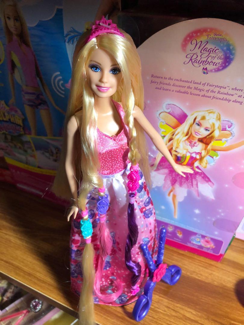 Barbie cut n style princess shop