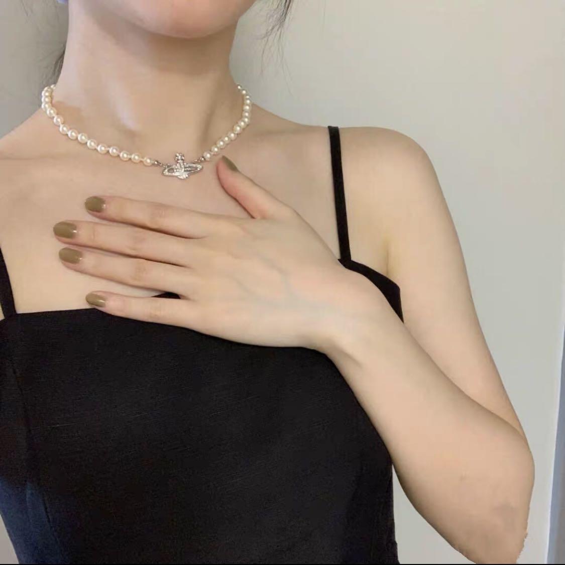 Tiktok vivienne westwood shop necklace
