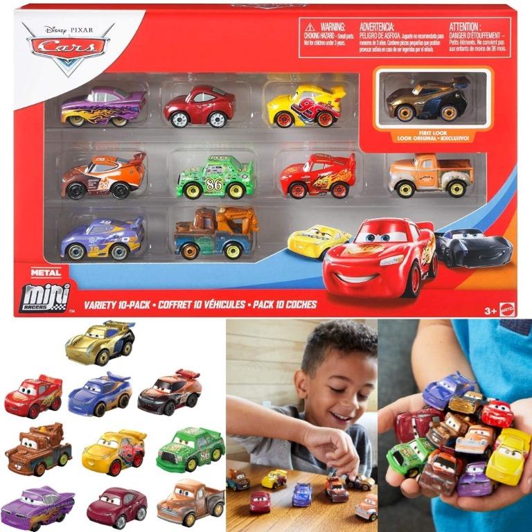 BNIB: Disney and Pixar Cars Mini Metal Die Cast Vehicle Racers Series 10's  Pack