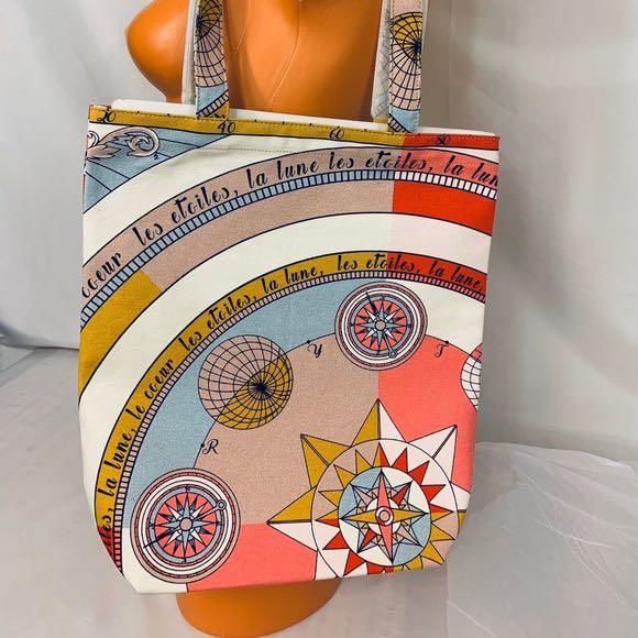 BNIB Tory Burch Constellation Canvas Bag, Luxury, Bags & Wallets on  Carousell