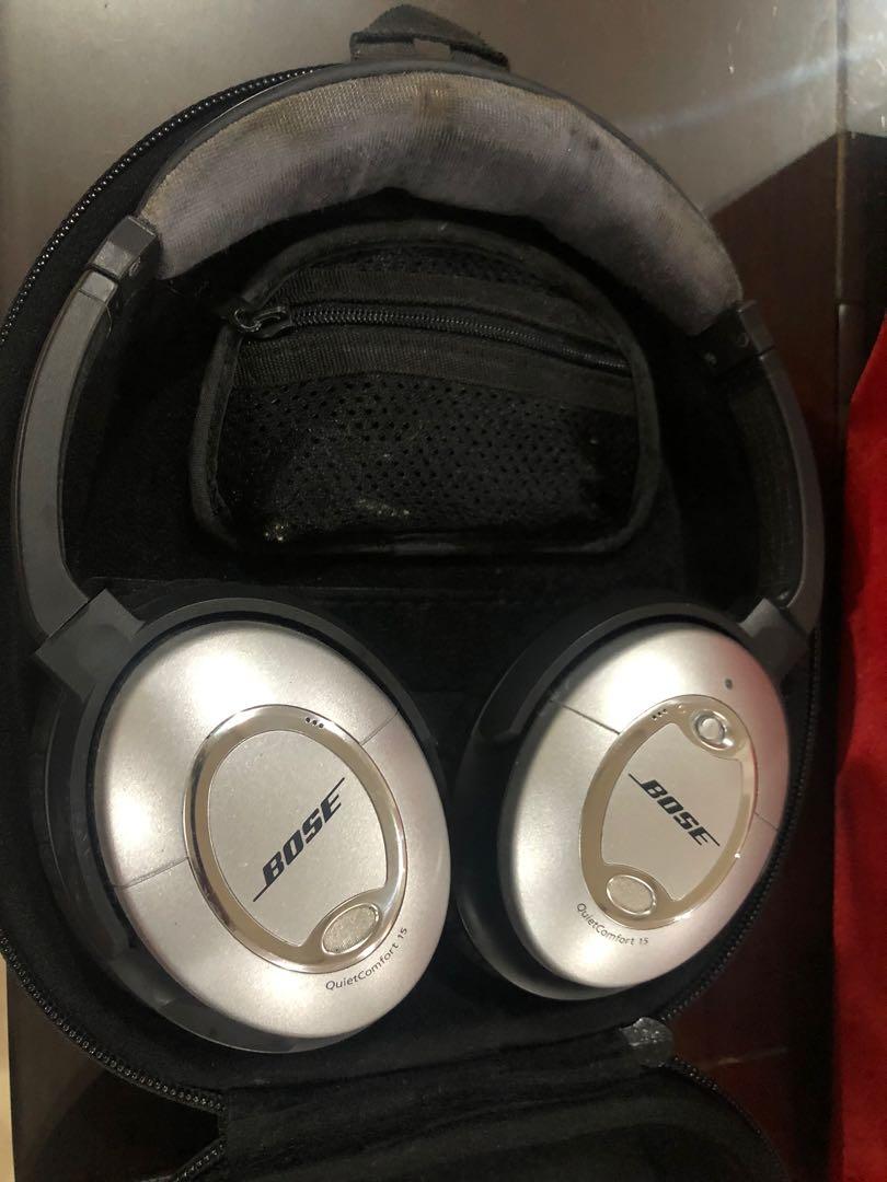 Bose acoustic noise  cancelling headphones