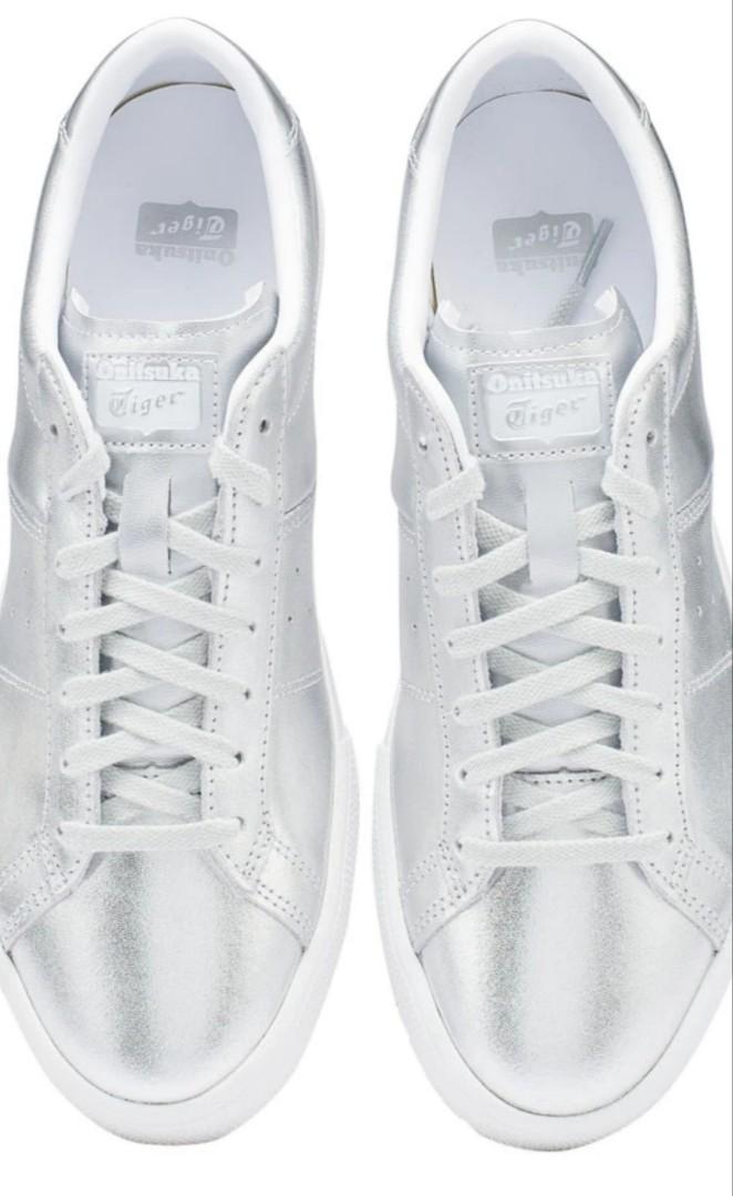 Brand new Onitsuka Tiger Shoe (in box) (Category: Dress Shoes) located in Singapore. Submitted by yong.guang (Listing ID 1054452536, Image 2). Description: brand new in silver color lawnship re-enginereered shoe (model of shoe).