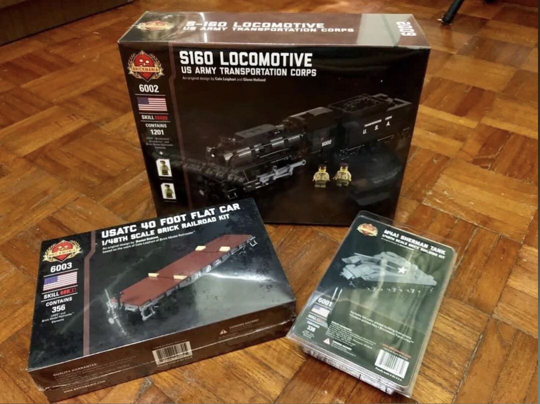 Brickmania train discount