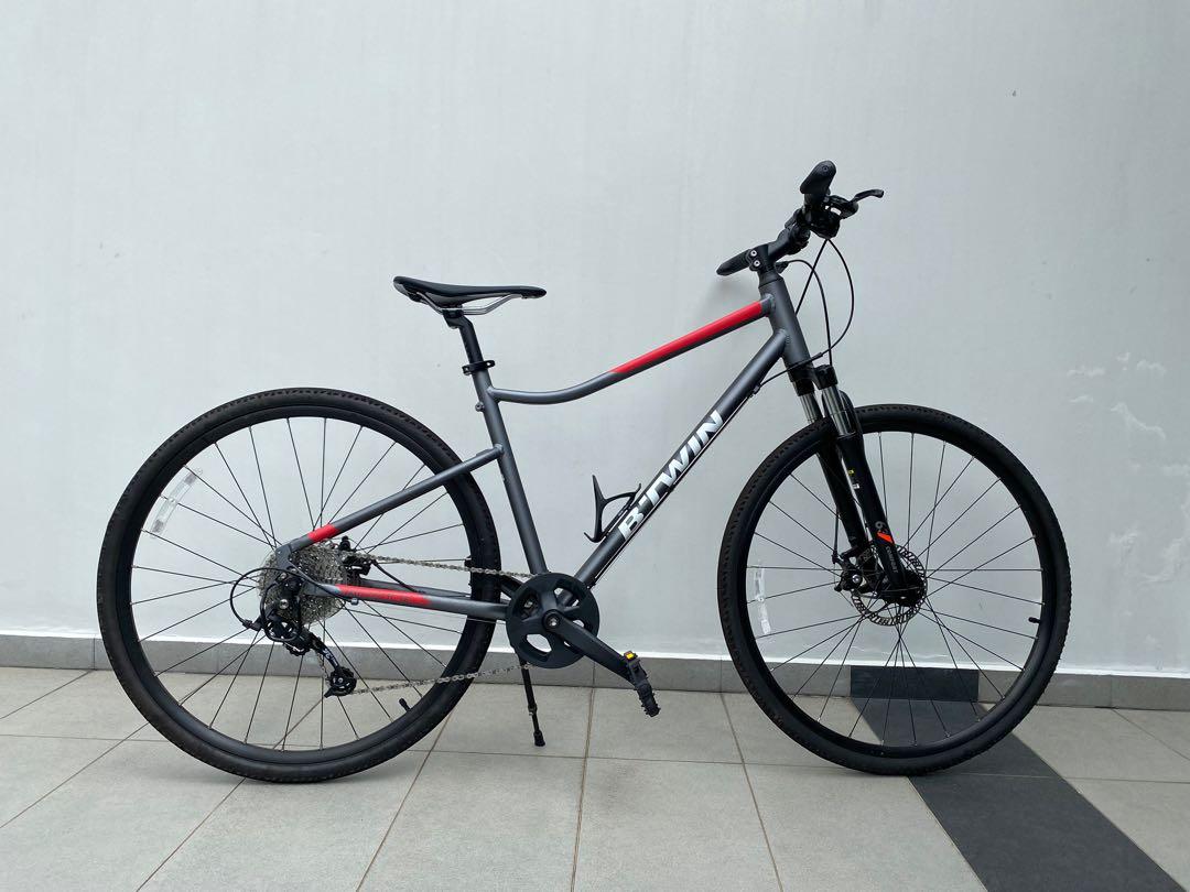 Btwin Riverside 500 M Hybrid Bicycle Sports Equipment Bicycles
