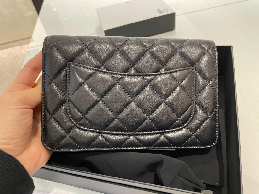 Chanel pearl crush WOC , Luxury, Bags & Wallets on Carousell