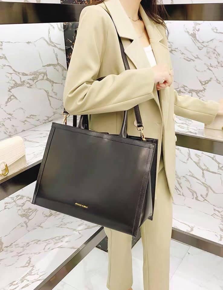 Charles and keith online extra large tote bag