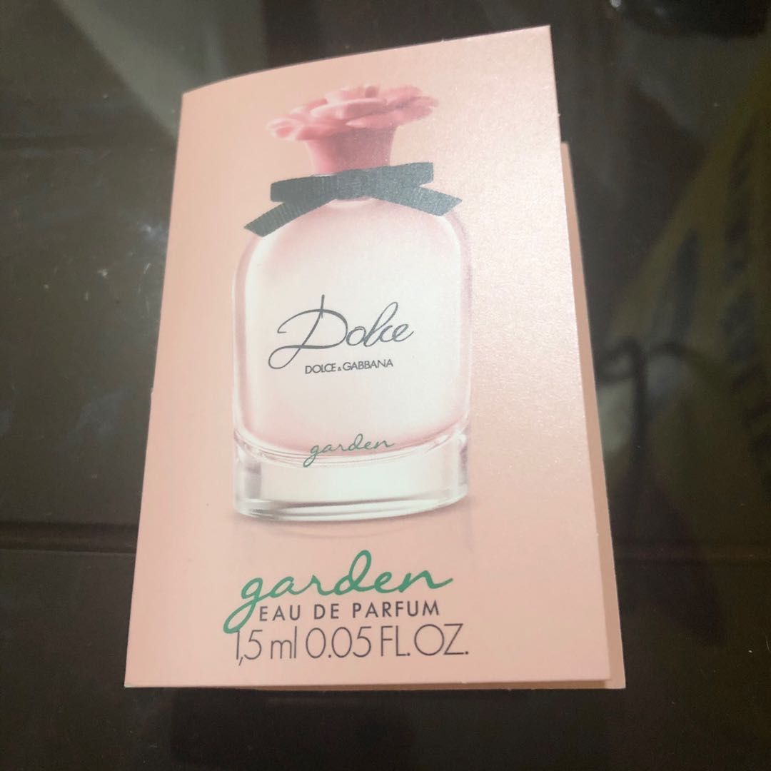 d&g garden perfume