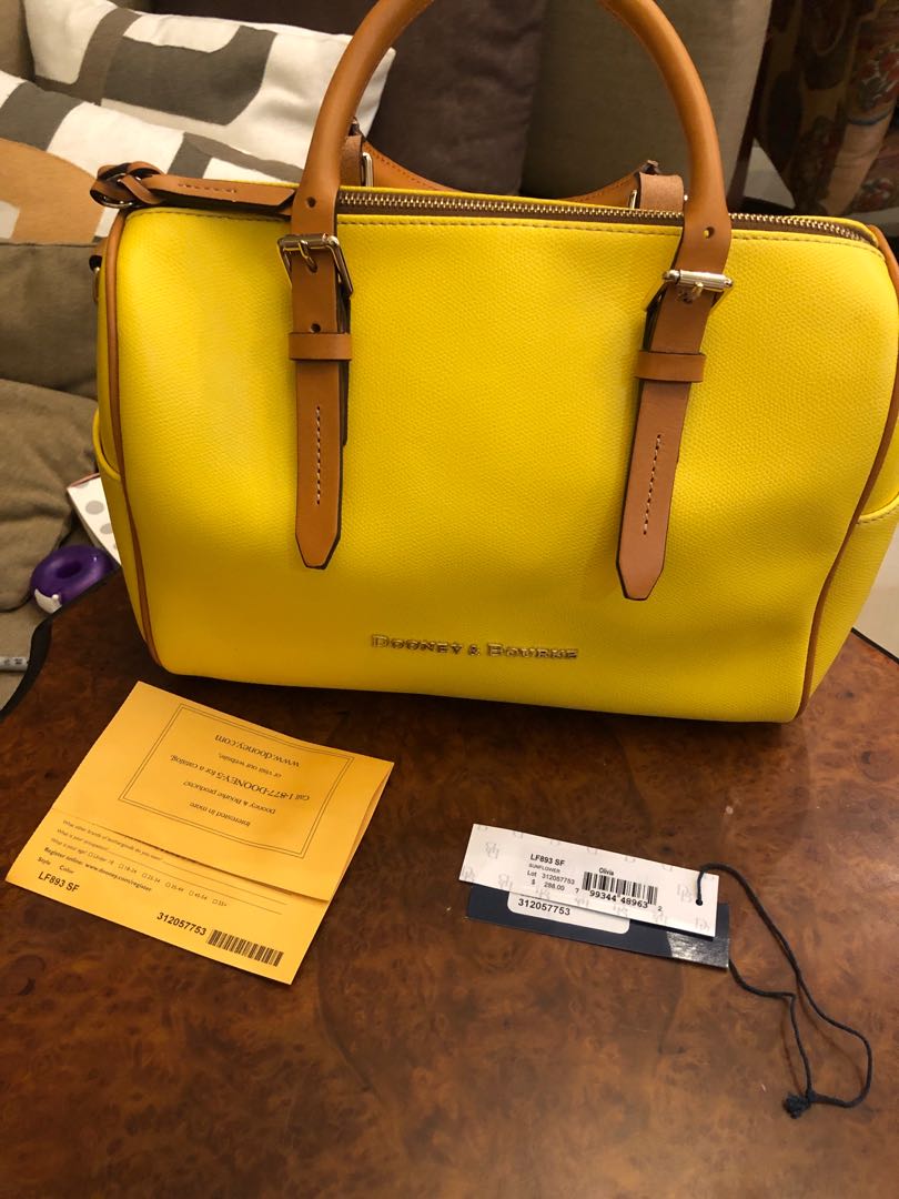 Dooney bourke yellow Luxury Bags Wallets on Carousell