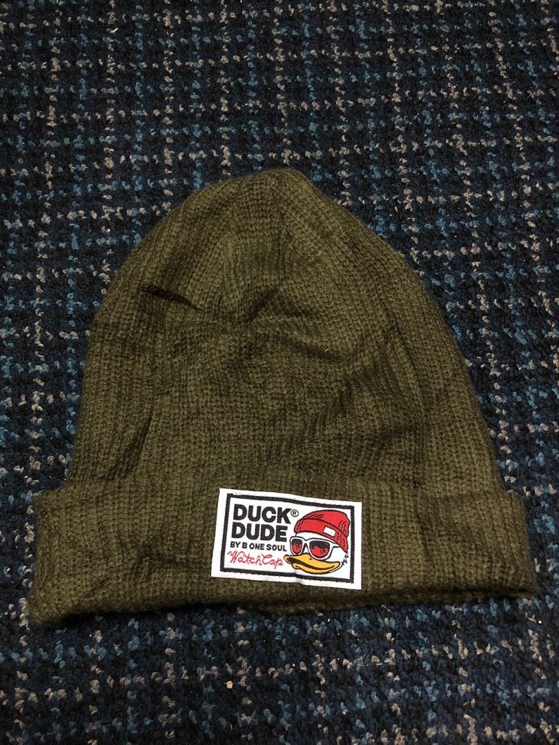 Duck Dude Beanie, Men's Fashion 