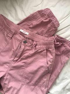 Dusty pink CottonOn Cargo pants