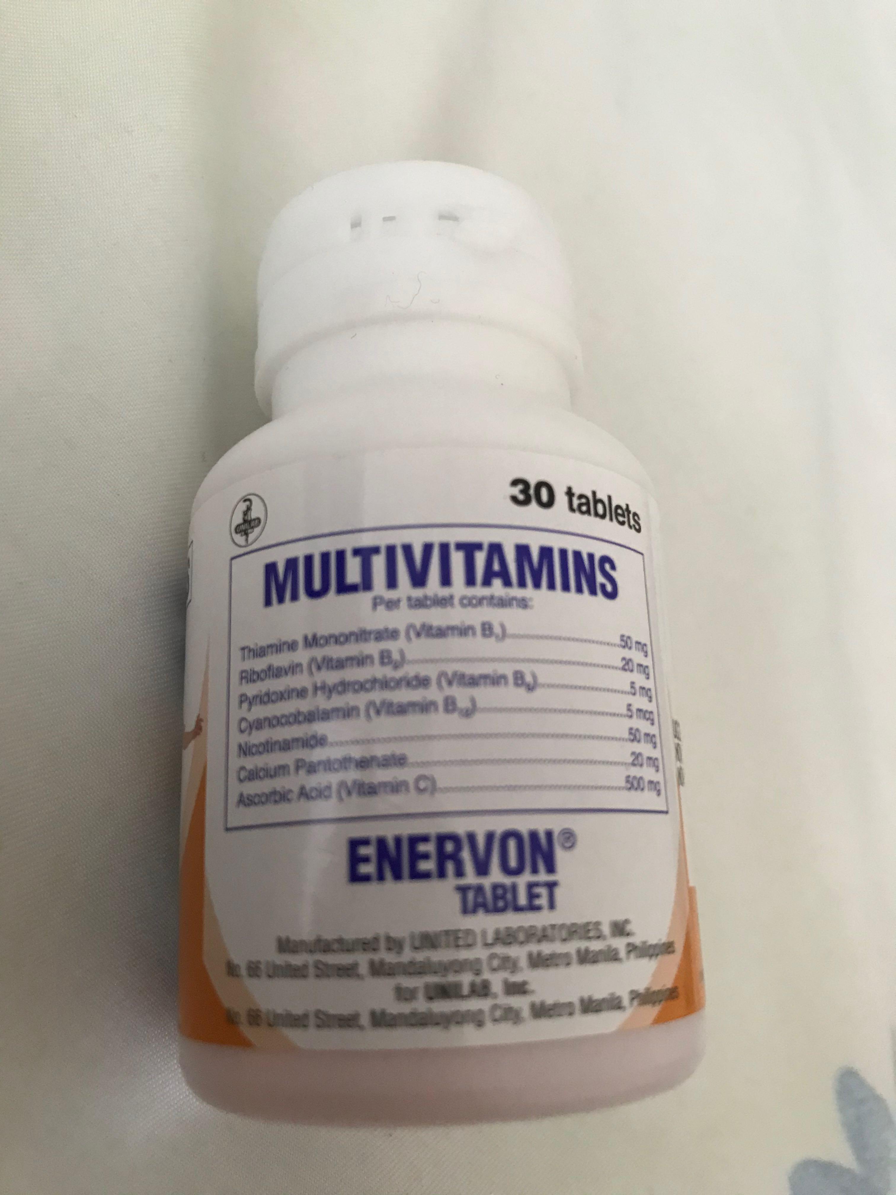 Enervon multivitamins for Adult, Health & Nutrition, Health Supplements