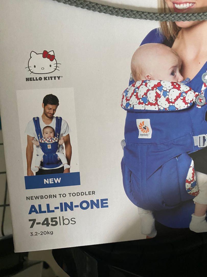 Ergobaby Carrier Hello Kitty, Babies & Kids, Going Out, Carriers