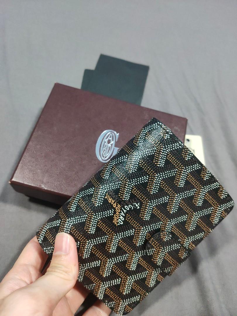 Goyard compact wallet