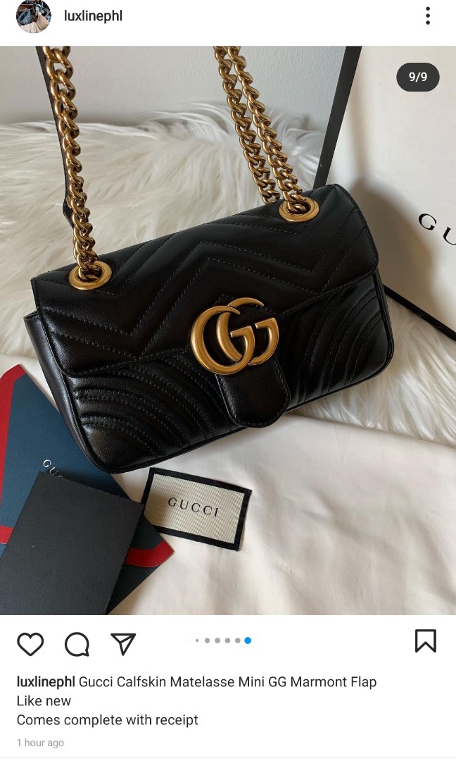 gucci calfskin matelasse