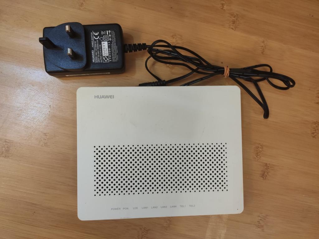 Huawei Echolife Hg8240h Home Fibre Broadband Modem For Time Unifi Maxis Digi Celcom Electronics Computer Parts Accessories On Carousell