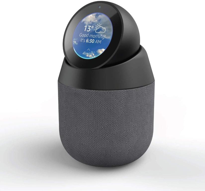 i box Vault Portable Speaker Dock for Amazon Echo Spot TV Home