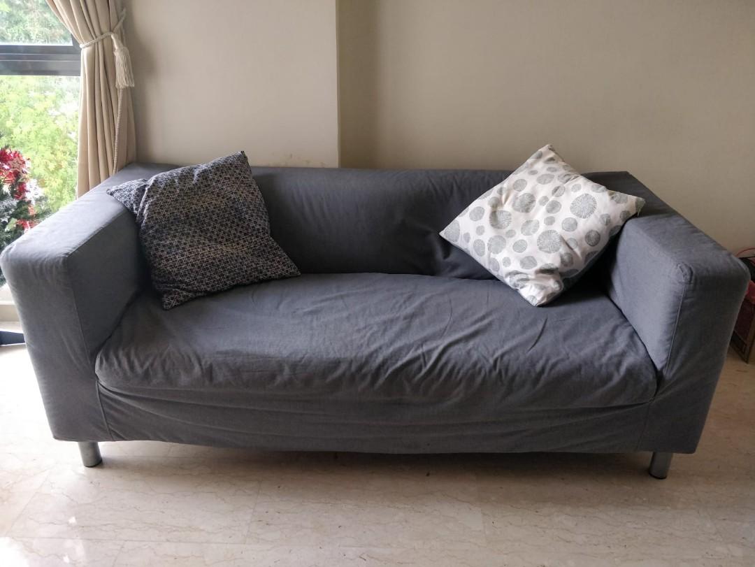 IKEA Klippan 2 Seater sofa legs, 4 pieces, Furniture & Home Living