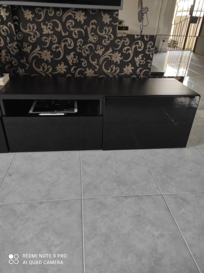 IKEA TV Console with drawer and Furniture & Home Living