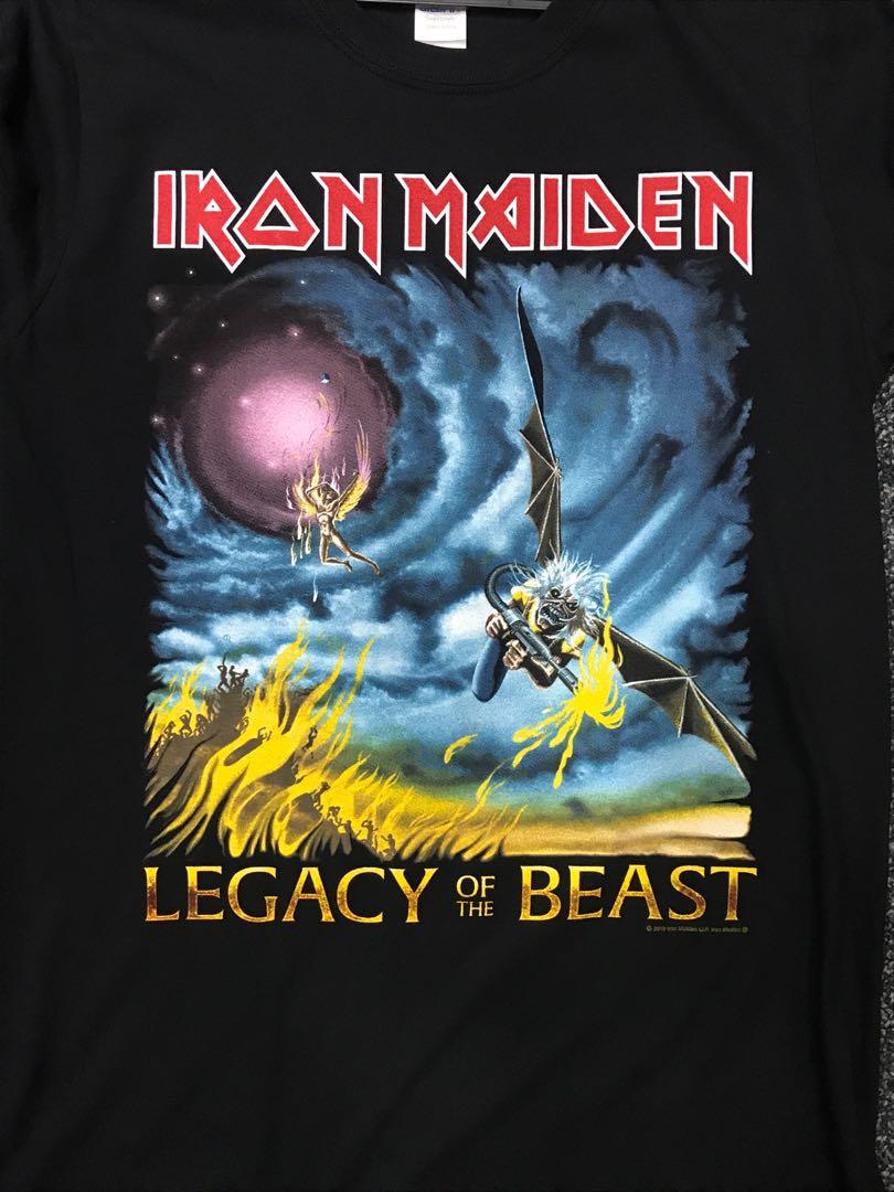 Iron maiden cheap tour shirts 2019