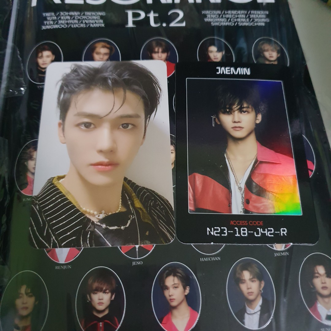 JAEMIN FULL SET NCT 2020 ARRIVAL VER RESONANCE PT 2 OFFICIAL PHOTOCARD