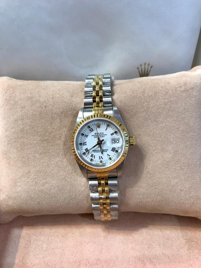 Jam Rolex Wanita original authentic preloved branded ladies watch