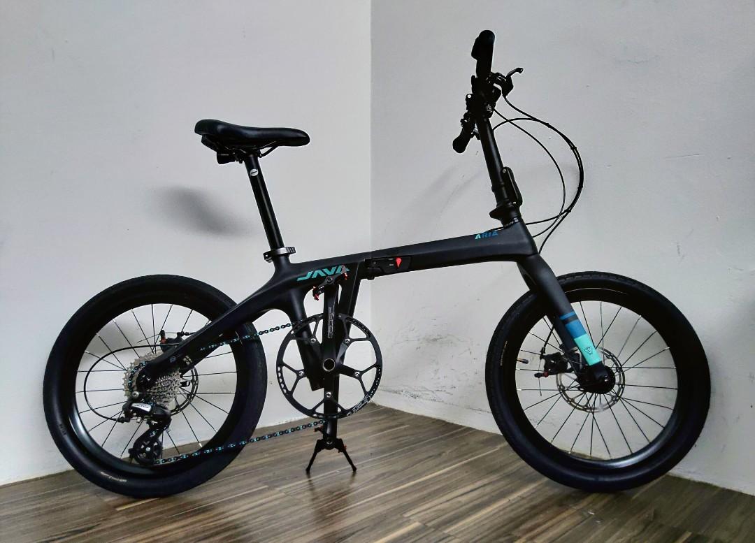 java aria folding bike