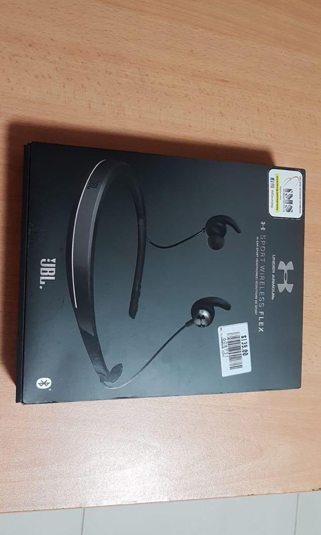JBL under armour flex Bluetooth Headset Audio Headphones Headsets on Carousell