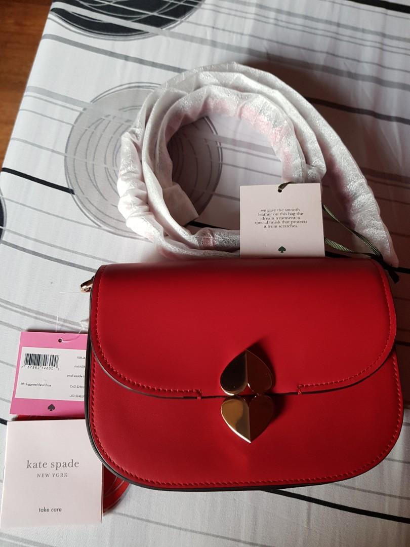Kate Spade Lula Small Saddle Bag, Women's Fashion, Bags & Wallets, Purses &  Pouches on Carousell