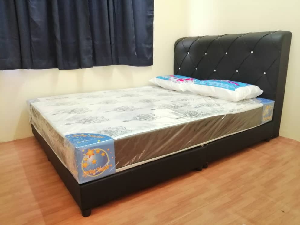 Katil divan king shop size