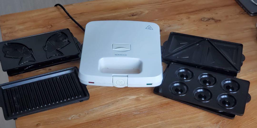 Kenwood Waffle maker complete set, 家庭電器, 廚房電器, 焗爐及多士爐 Carousell