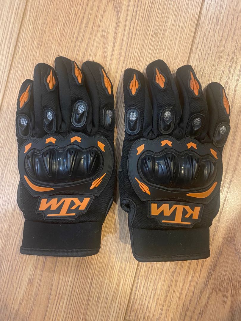 ktm riding gloves